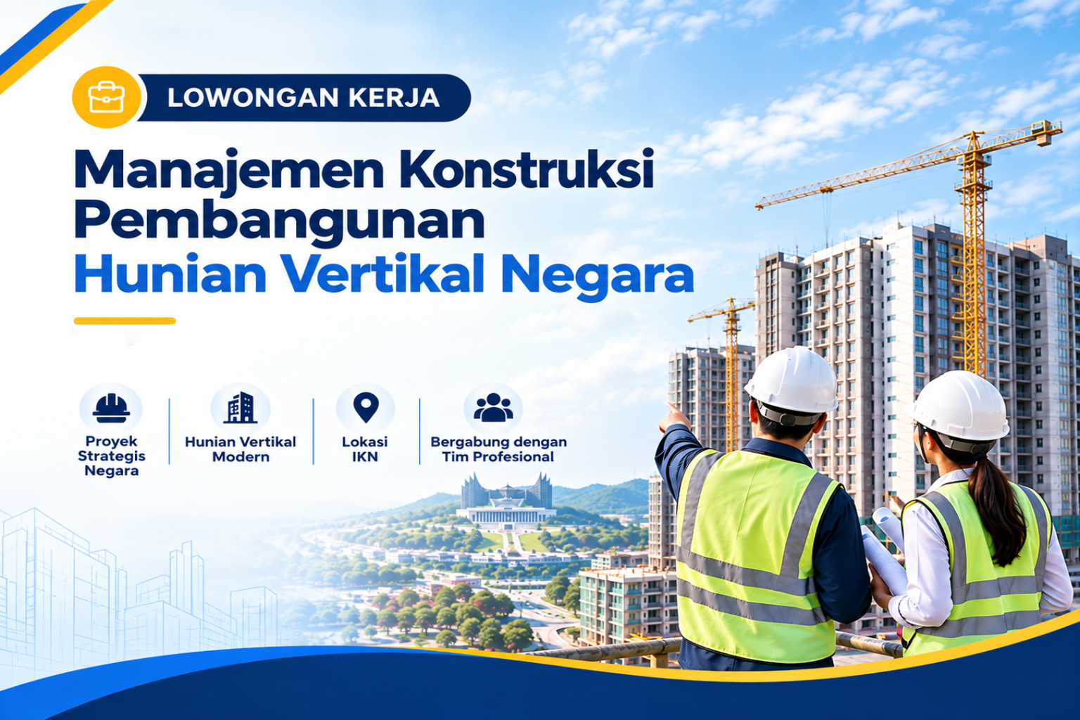 Manajemen Konstruksi Pembangunan Hunian Vertikal Negara